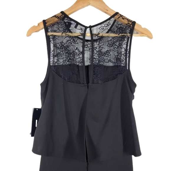 NWT Lulu's Hollywood Heights Black Lace Jumpsuit Small - Picture 7 of 12
